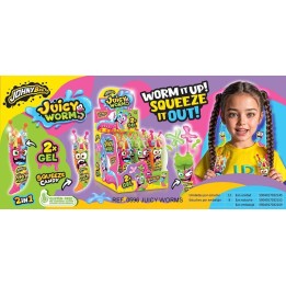 JUICY WORMS - 12 U