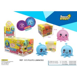 PULPO LUMINOSO - 12 U
