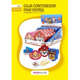 CONTENEDOR PAW PATROL 12 UDS