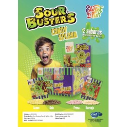 SOUR BUSTERS CANDY SPLASH 16 UDS 1,20 € COOL