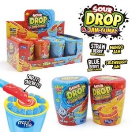 VASITO SOUR DROP FRESA/MANGO PROFISA 1.90 - 8 U