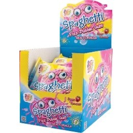 SPAGUETTI FIZZ BUBBLE GUM 24 UDS