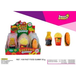 FAST FOOD GUMMY 12 UDS AN-BA