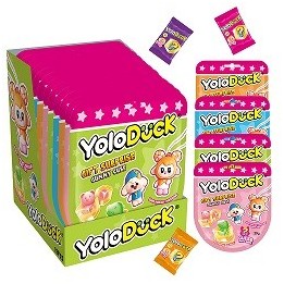 YOLO DUCK SURPRISE GUMMY CUBE 1,20€ 12 UDS