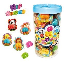 BOTE HIP GUMMY 60 UDS (CULITOS) 0,20 €