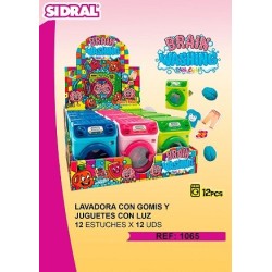 LAVADORAS CON GOMITAS 12U