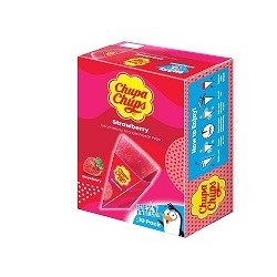 TRIANGULOS CHUPACHUPS FRESA CONGELABLE 8UDS