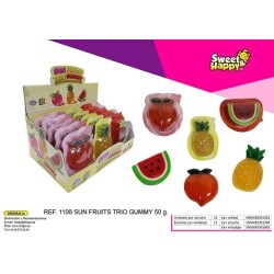 SUN FRUITS TRIO GUMMY 15 UDS