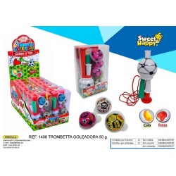 TROMPETA GOLEADA GUMMY&TOY 12 UDS