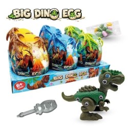 HUEVO GIGANTE DINOSAURIOS 6 UDS 2€