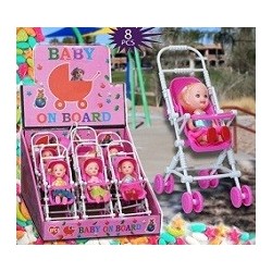 CARRITO BEBE A BORDO BONMATI 1,80 € - 8 uds