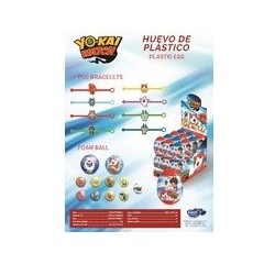HUEVO PLASTICO YO-KAI 1.00 - 24 U