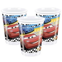 VASOS CARS 8 uds. Ref. 19054