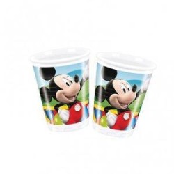 VASOS MICKEY NUMEROS 8 uds. Ref. 16134
