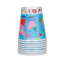 VASOS PEPPA PIG 8 UDS REF. 016000722