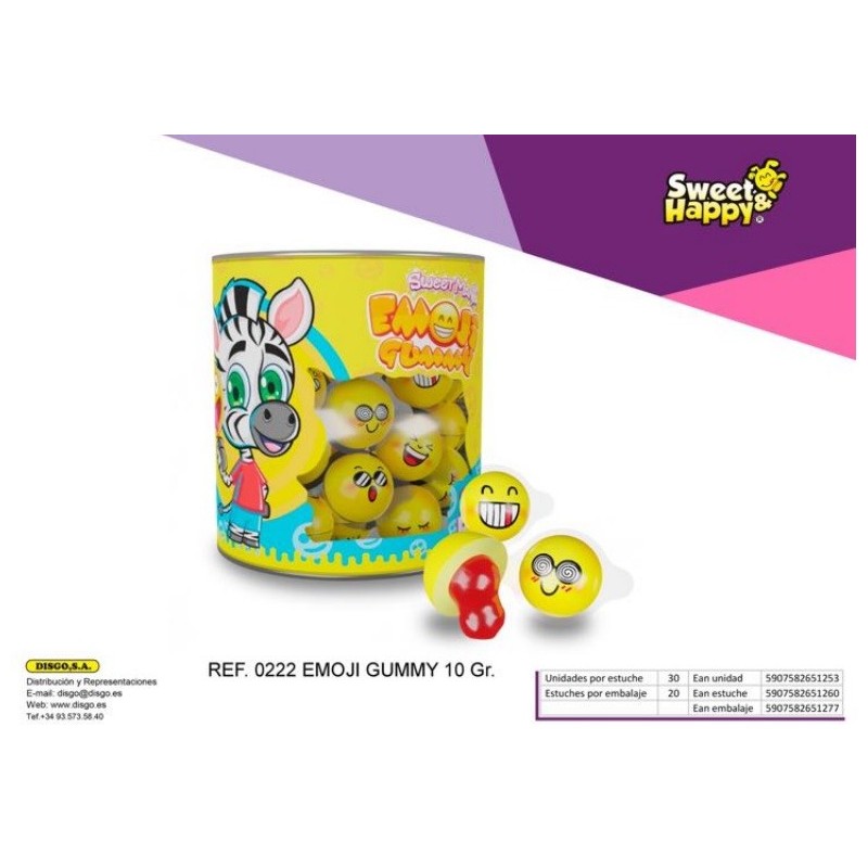 EMOJI GUMMY  - 30 U
