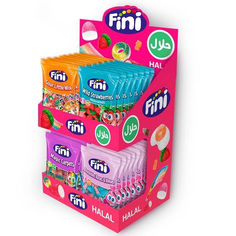 HALAL EXPOSITOR COSTA ROSA 100 GRS FINI 25+5 S/C