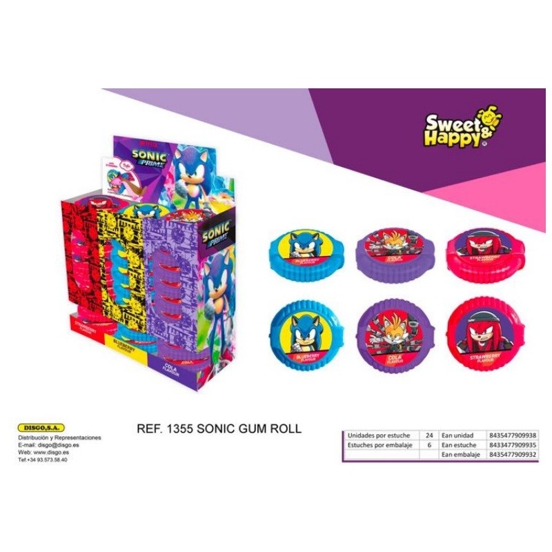 SONIC GUM ROLL - 24 U