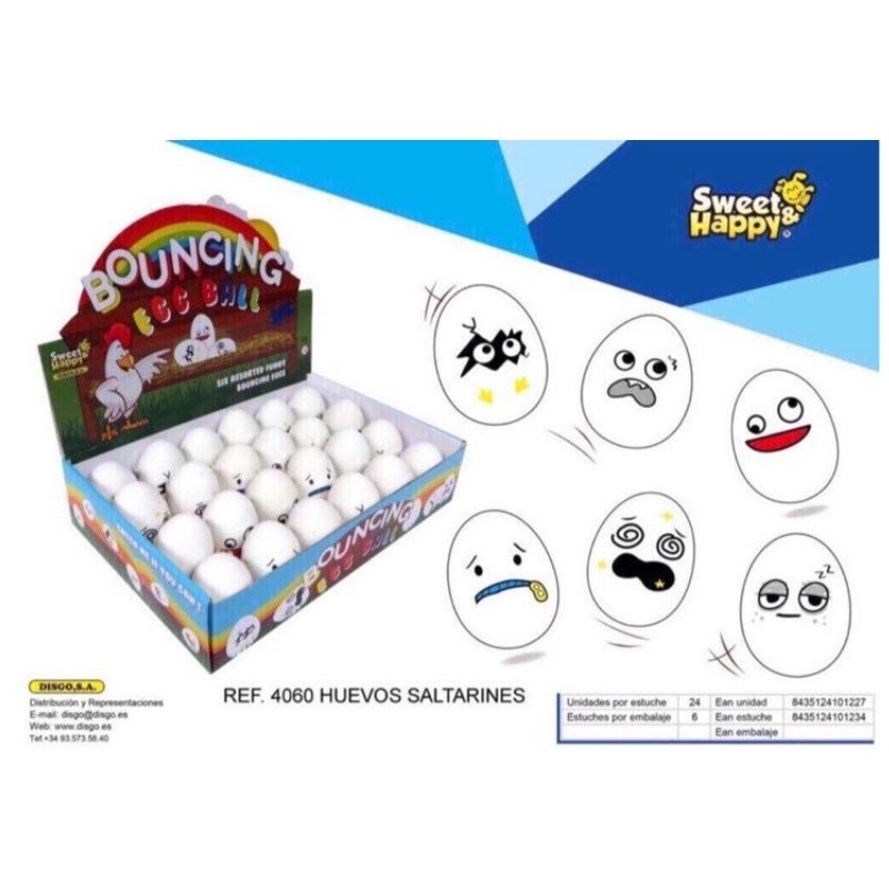 HUEVOS SALTARINES - 24 U