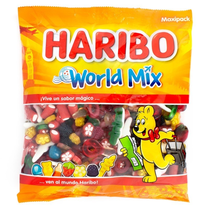WORLD MIX HARIBO - 1 kg-