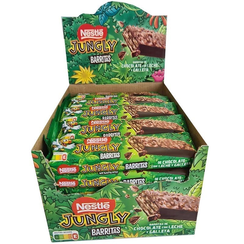 SNACK JUNGLY 30 UDS 2X1.50 € NESTLE