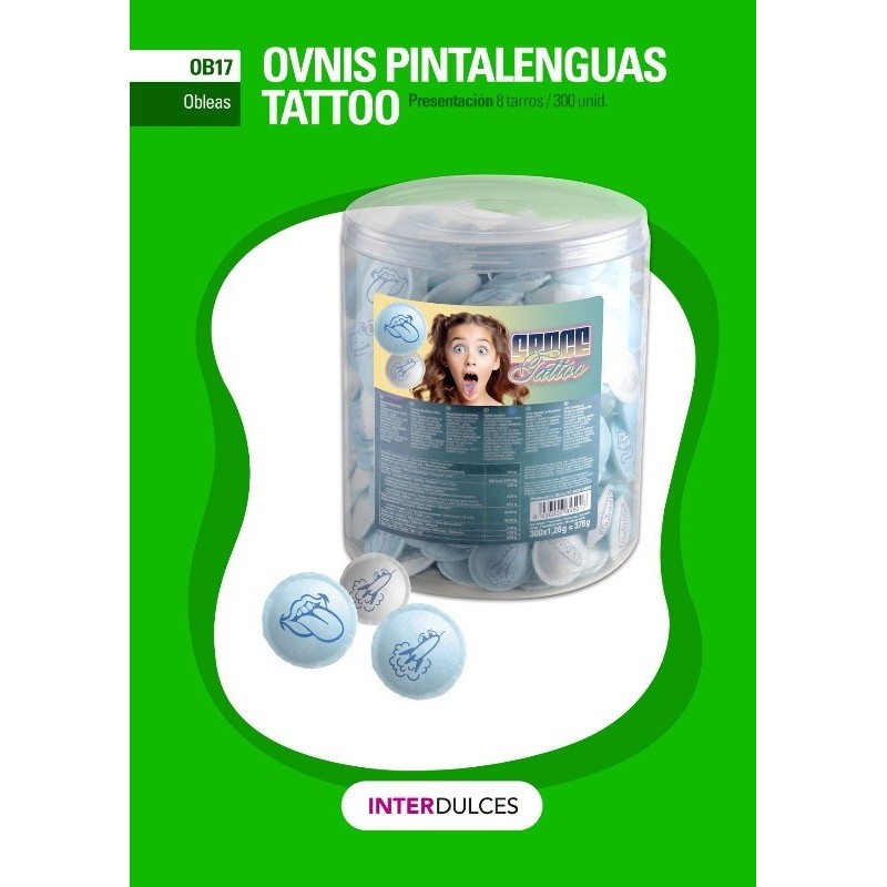 OVNI PINTALENGUA PICA-PICA TARRO SURTIDOS 0.05 - 300 U.