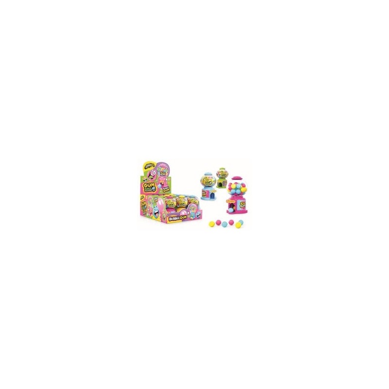 BUBBLEGUM MACHINE 12 UDS 1.50€
