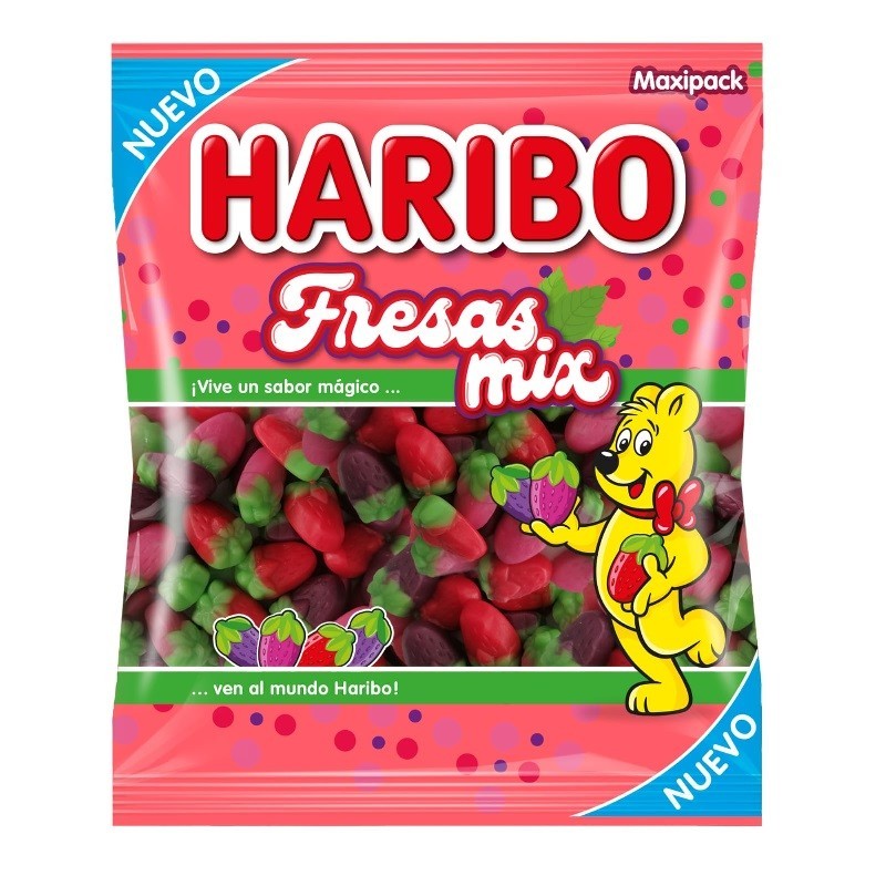FRESAS MIX HARIBO - 1 kg-