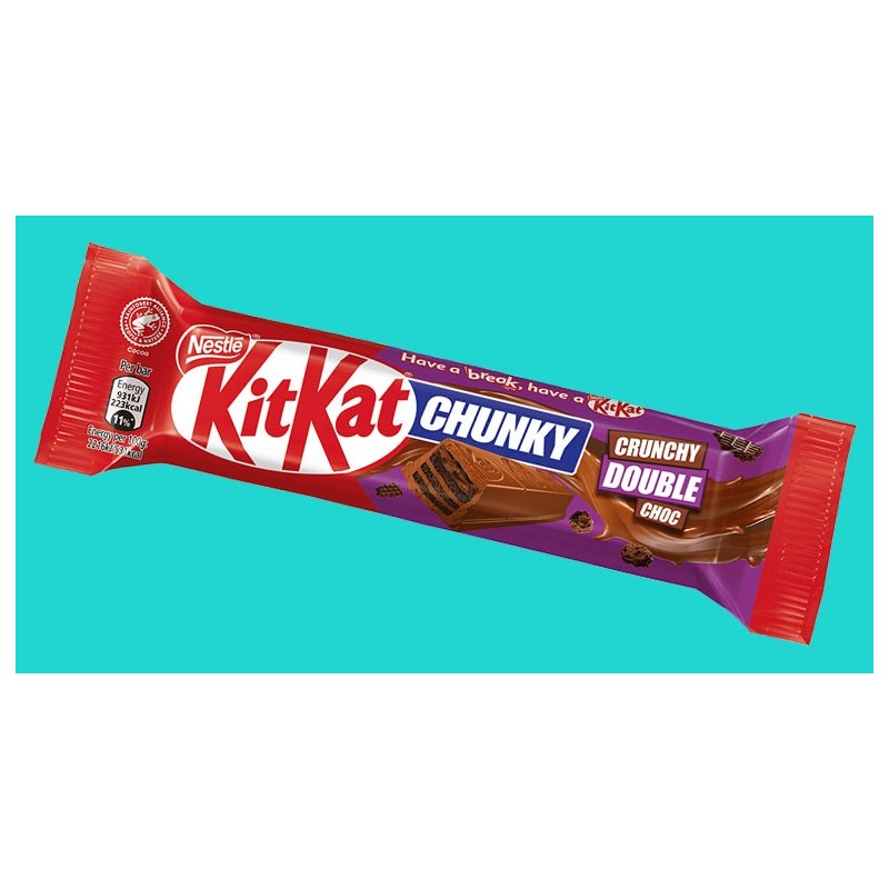KIT KAT CHUNKY DOBLE CHOCO 1.00 - 24 U