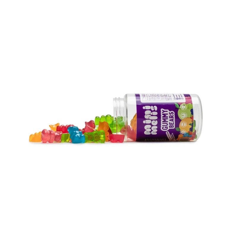 MINIMELIS OSITO MULTICOLOR BRILLO 1 KG SIN AZUCAR