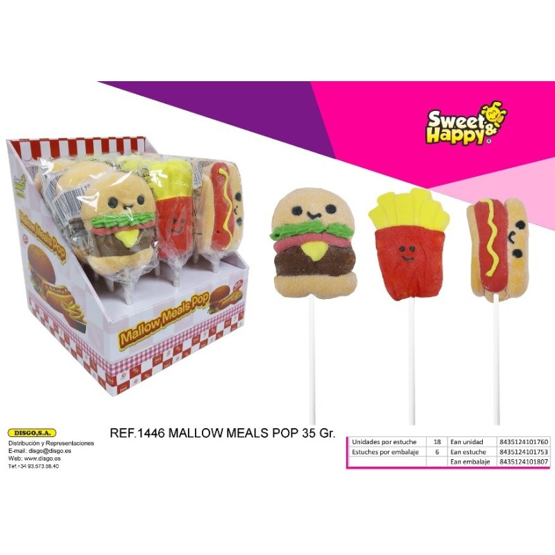 PIRULETA NUBE MEALS POP  1.50 - 18 U