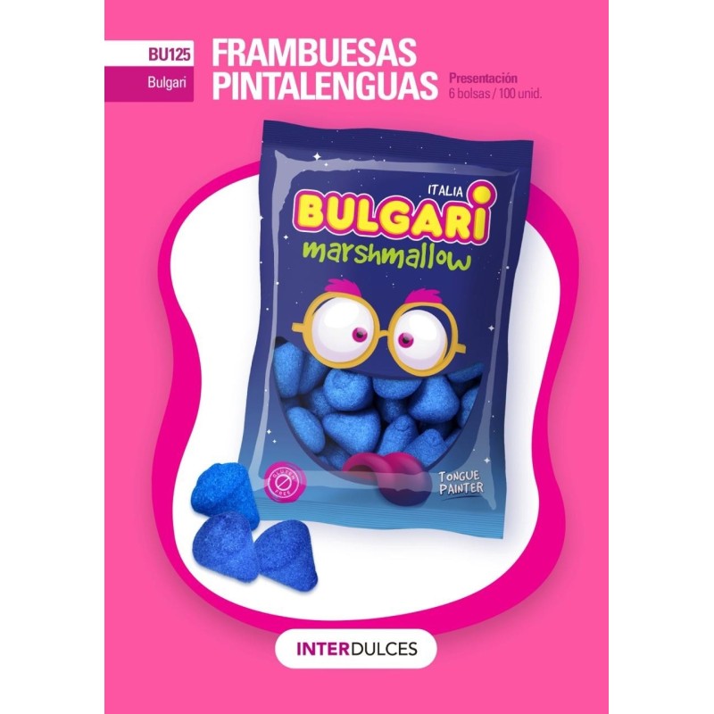 FRAMBUESAS AZULES PINTALENGUA BULGARI 0.15 - 100 U