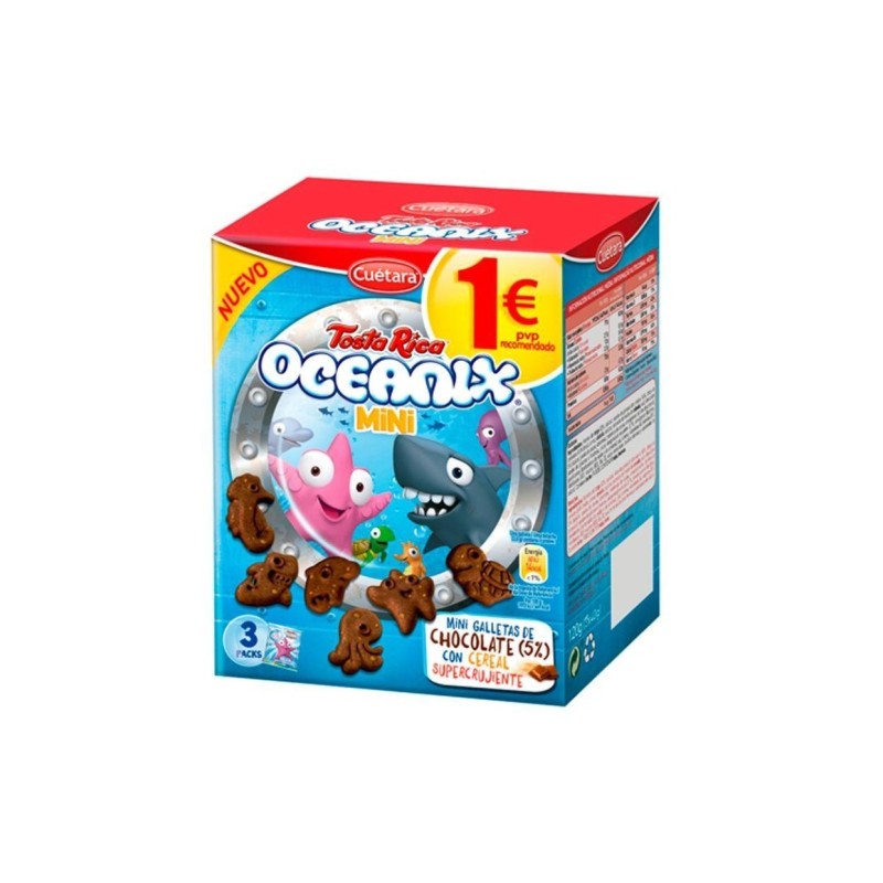 TORTARICA MINI OCEANIX 120 GRS PVP 1.00 €