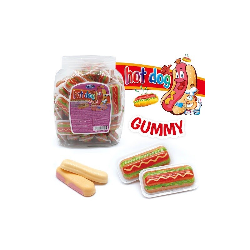 TARRO HOT DOG RELLENO PROFISA - 50 U