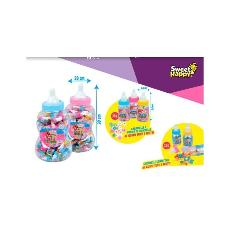 TOY BOTTLE CANDY - 50 U