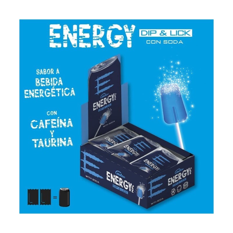 ENERGY POP DIP & LICK CERDAN - 40 U
