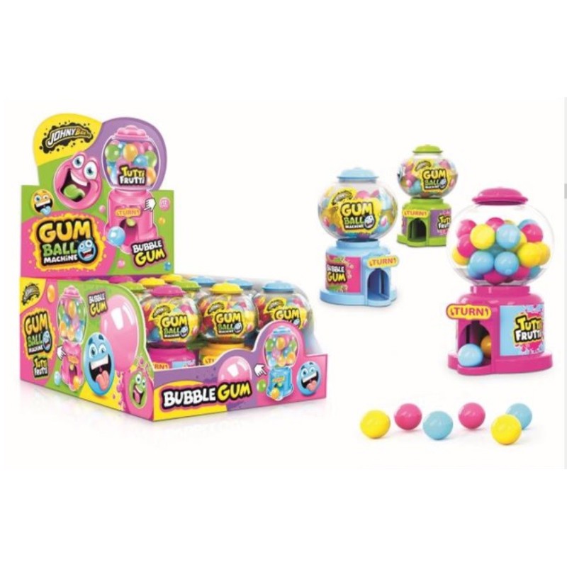 GUM BALL MACHINE JOHNY BEE - 12 U