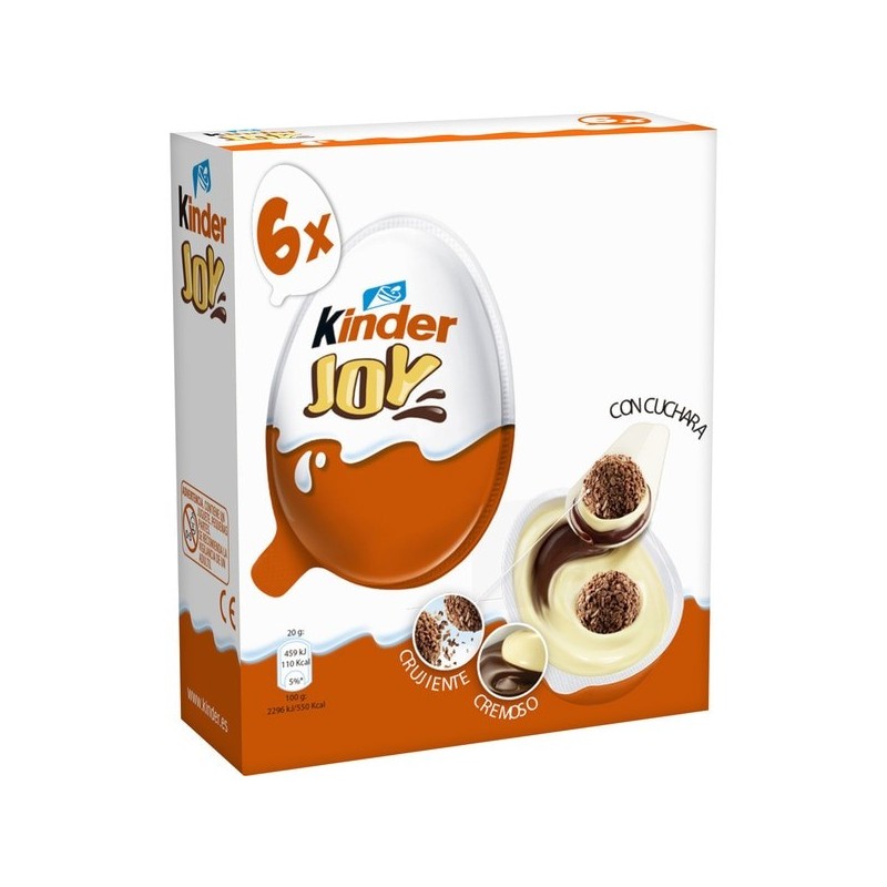 KINDER JOY DOBLE PACK-6