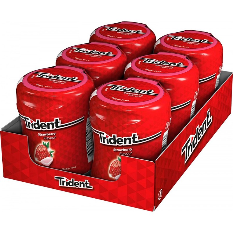 TRIDENT GRAGEA FRESA 6 UDS 3,10 €