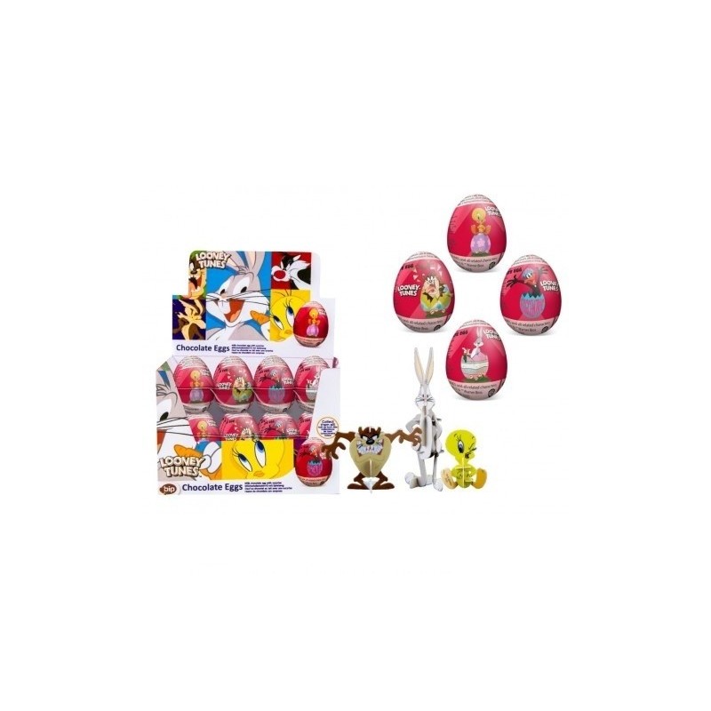 HUEVO CHOCOLATE LOONEY TUNES 1.00 - 24 U