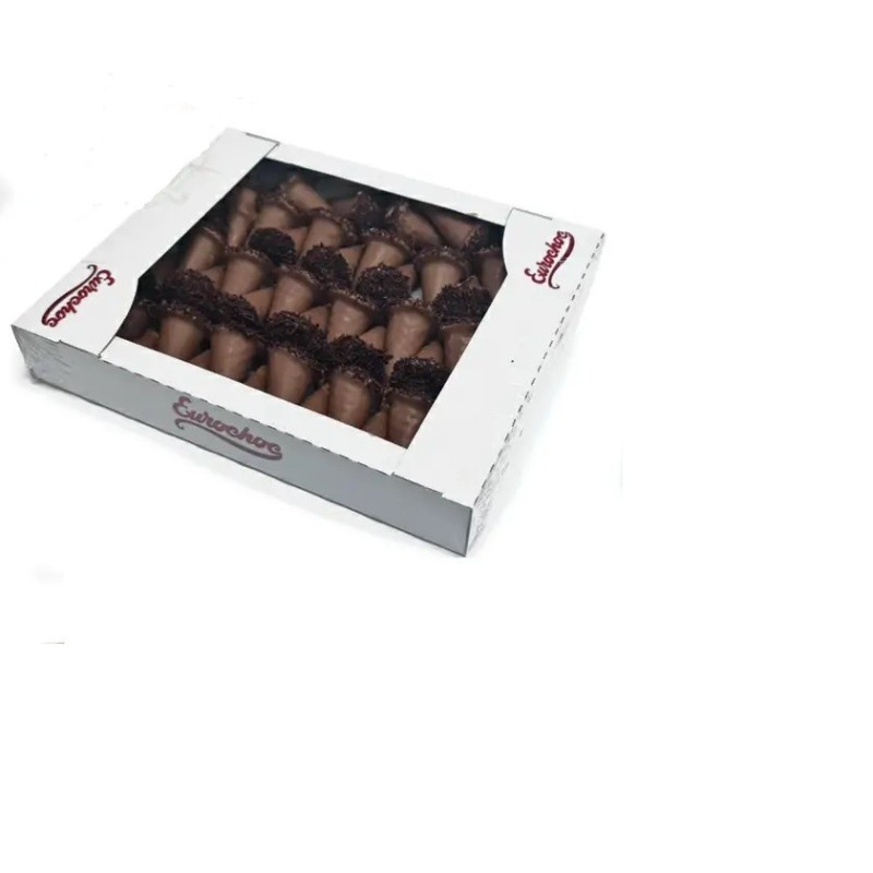 CORNETES CHOCOLATE 0.80 KG EUROCHOC 0.30€