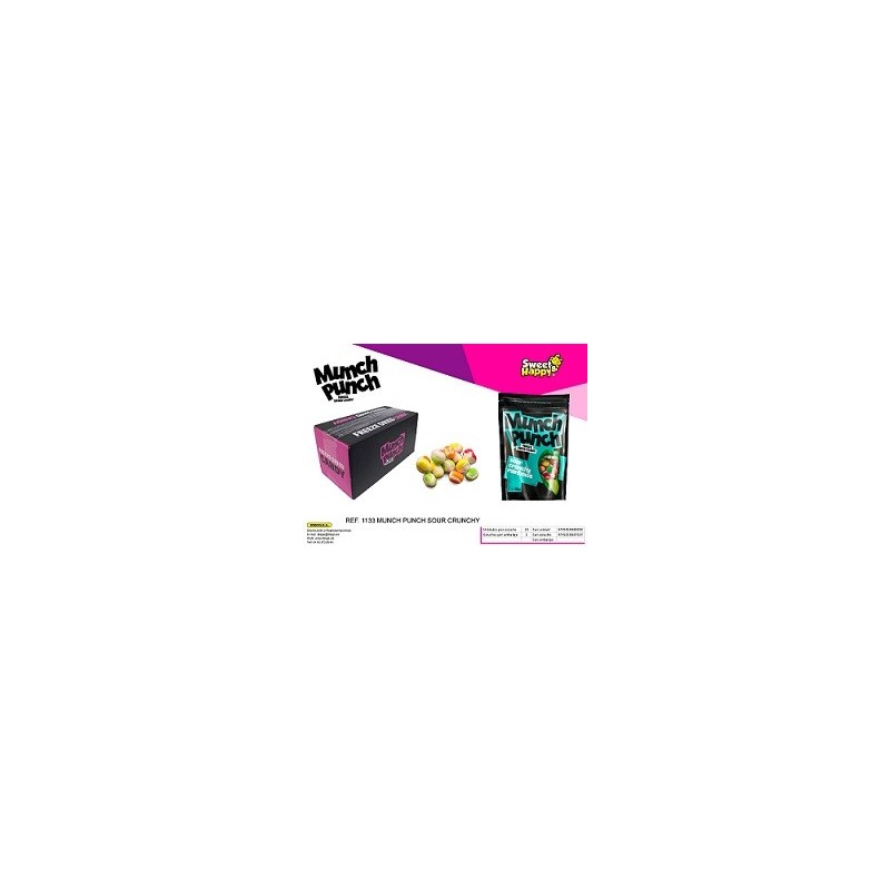 MUNCH PUNCH SOUR CRUNCHY 7037 - 15 U