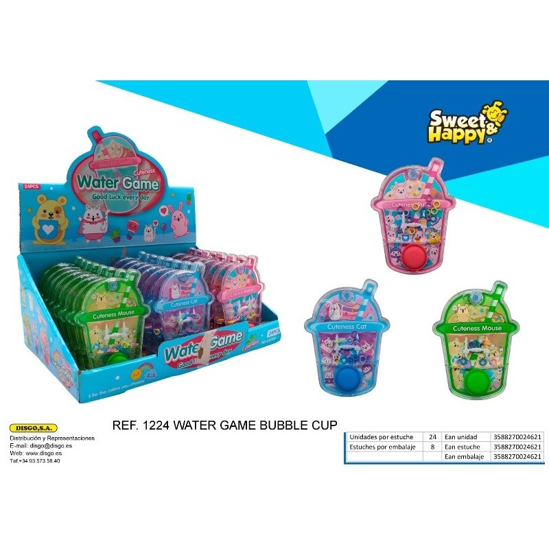WATER GAME BUBBLE CUP - 24 U
