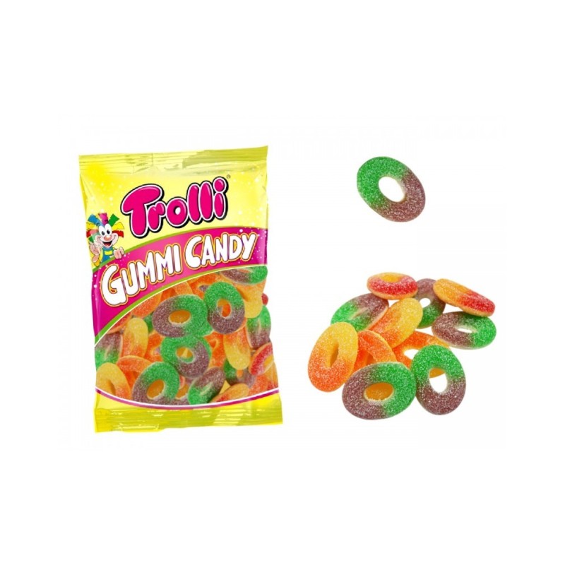 BOLSA AROS RED FRUIT TROLLI 0.05 - 1 KG. (143 UDS)
