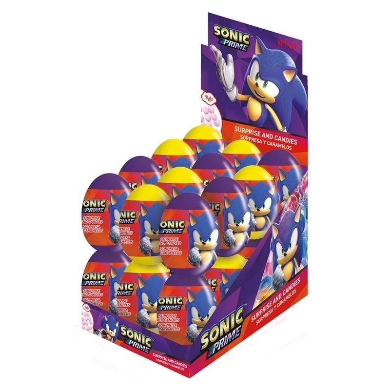 HUEVO PLASTICO SONIC 1.00 - 24 U
