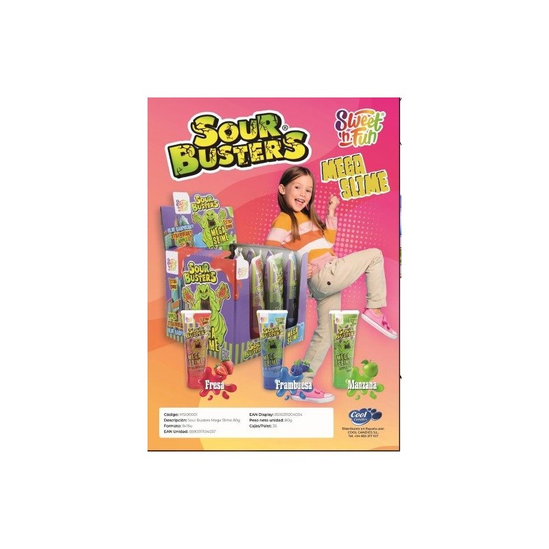 SOUR BUSTERS MEGA SLIME