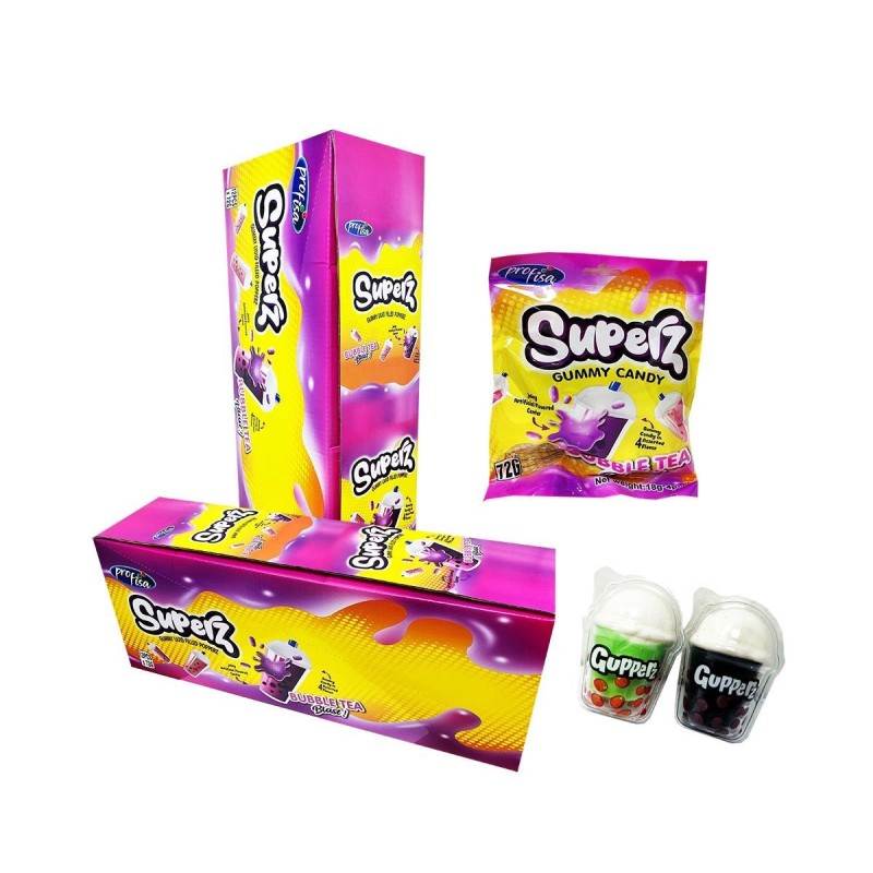 SUPERZ BUBBLE TEA 1.60 - 12 U