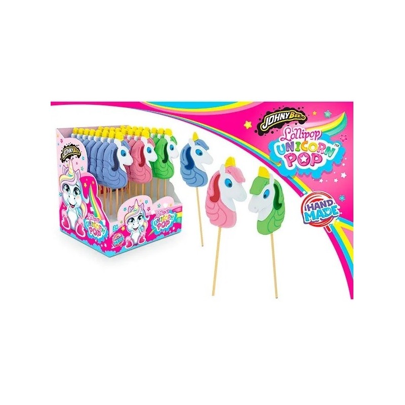 PIRULETA UNICORNIO CARAMELO 0.90 - 24 U