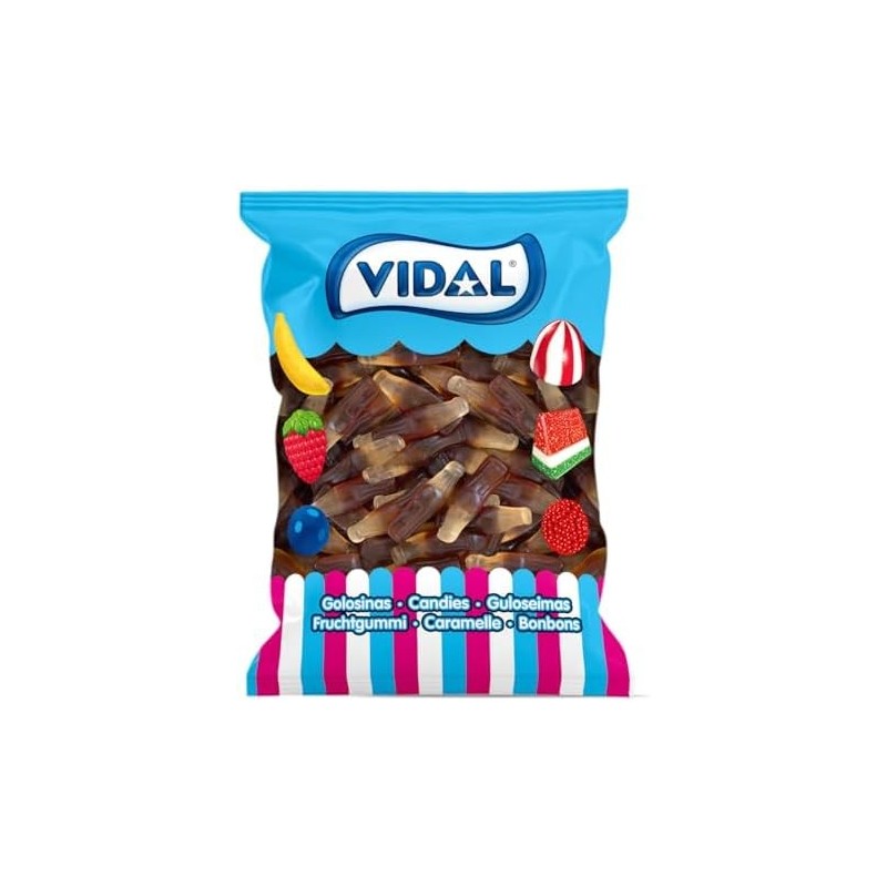 BOTELLAS MARRON COLA PICA VIDAL 0.05 - KG