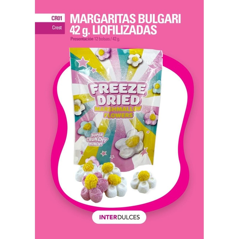 MARGARITAS LIOFILIZADAS BULGARI - 12 U